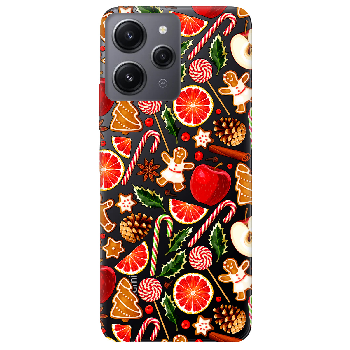 Чехол для Xiaomi Redmi 12 Christmas spices - фото 1 - Чехлы для телефонов