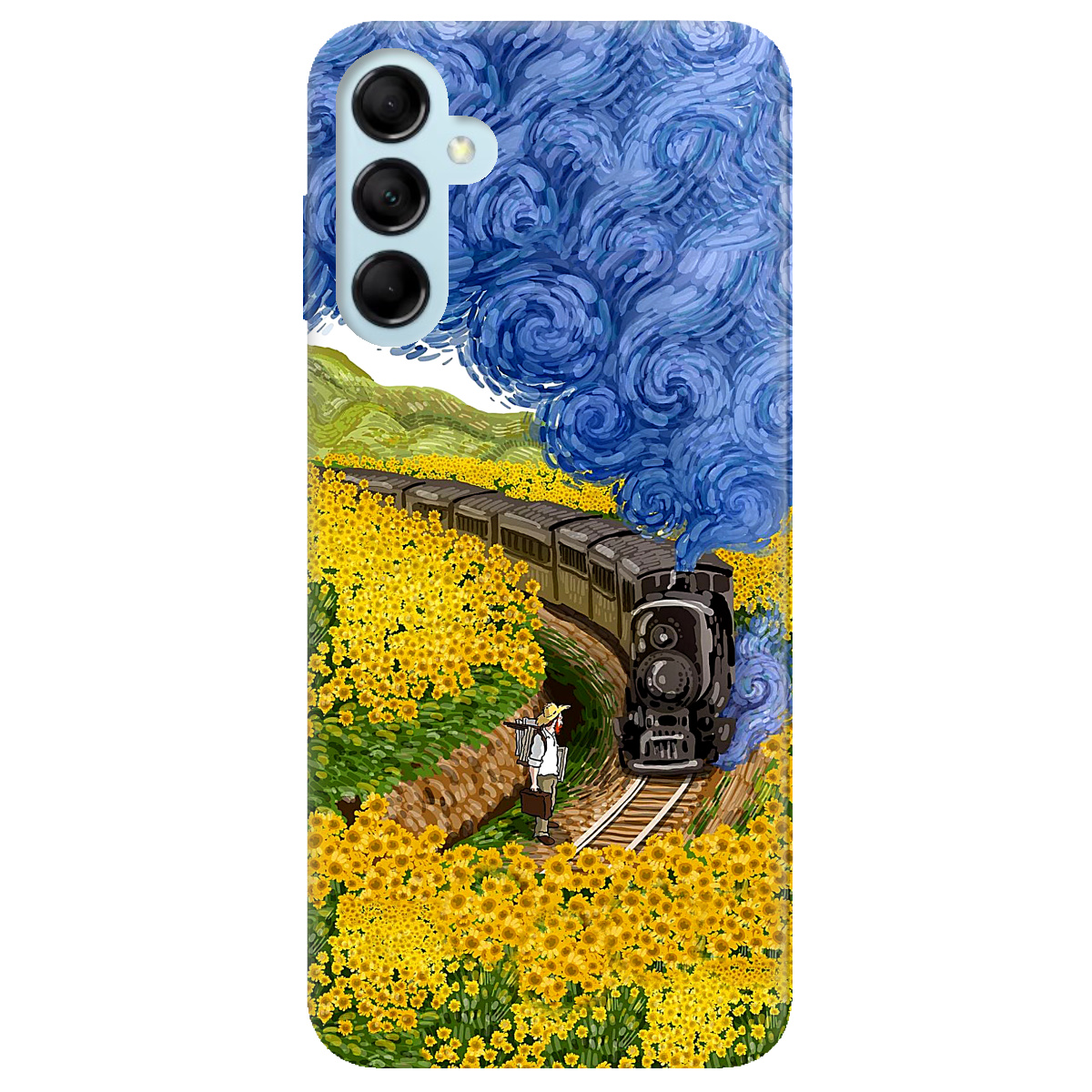 Чехол для Samsung Galaxy M14 5G Train - фото 1 - Чехлы для телефонов