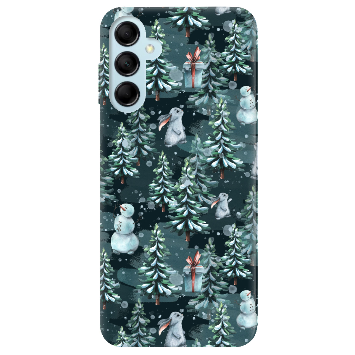 Чехол для Samsung Galaxy M14 5G Winter forest - фото 1 Чехол для Samsung Galaxy M14 5G Winter forest - фото 1 - Чехлы для телефонов