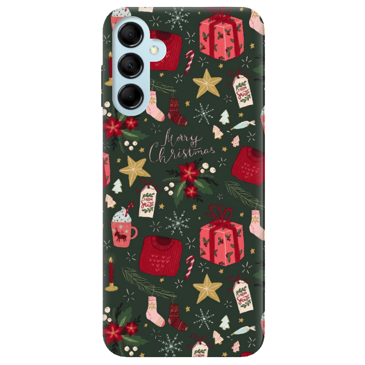 Чохол для Samsung Galaxy M14 5G Merry christmas - фото 1 - Чохли для телефонів