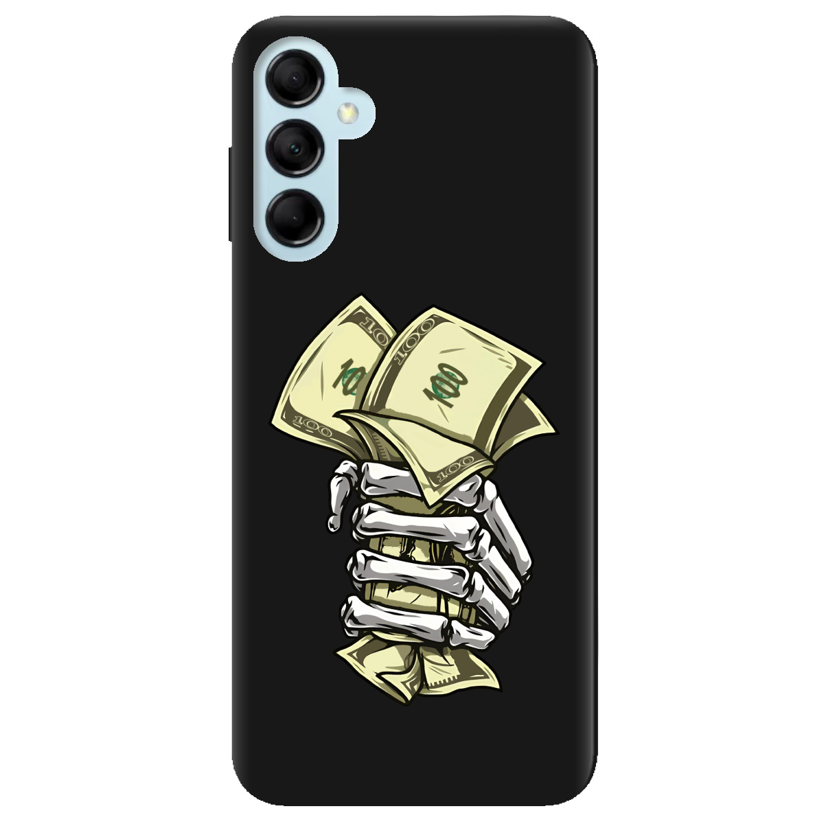 Чехол для Samsung Galaxy M14 5G черный матовый soft touch Загашник - фото 1 Чехол для Samsung Galaxy M14 5G черный матовый soft touch Загашник - фото 1 - Чехлы для телефонов