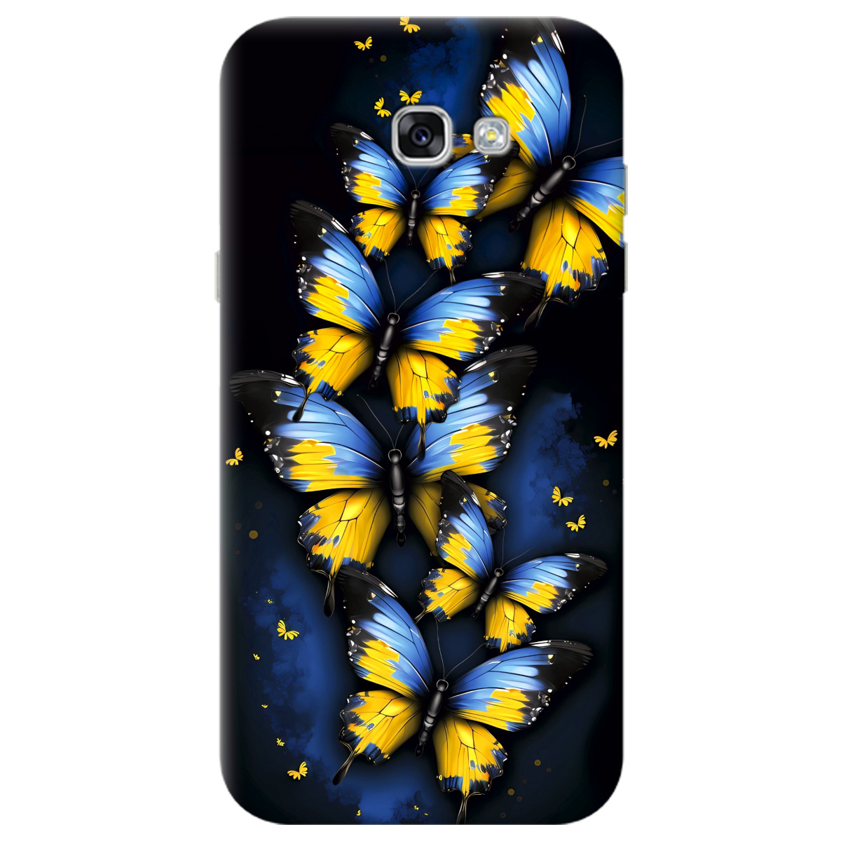 Чехол для Samsung Galaxy A7 2017 Метелики - фото 1 - Чехлы для телефонов