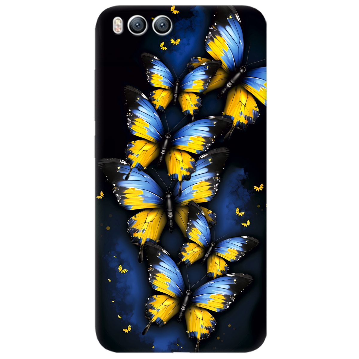 Чехол для Xiaomi Mi 6 Метелики - фото 1 - Чехлы для телефонов