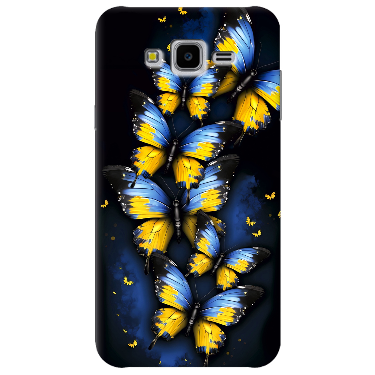 Чохол для Samsung Galaxy J7 Neo J701F/DS Метелики - фото 1 - Чохли для телефонів