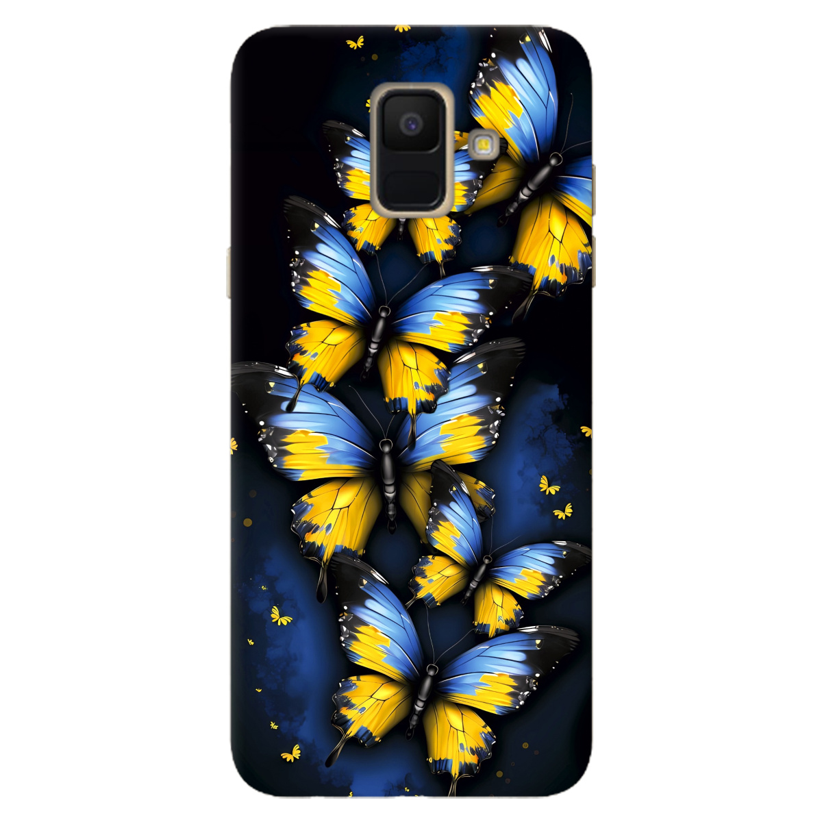 Чохол для Samsung Galaxy A6 2018 Метелики - фото 1 - Чохли для телефонів