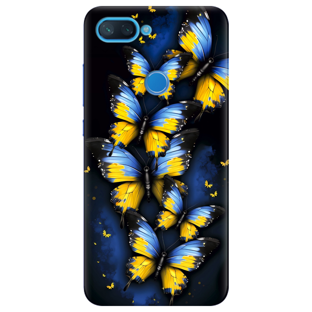 Чохол для Xiaomi Mi 8 Lite Метелики - фото 1 Чохол для Xiaomi Mi 8 Lite Метелики - фото 1 - Чохли для телефонів