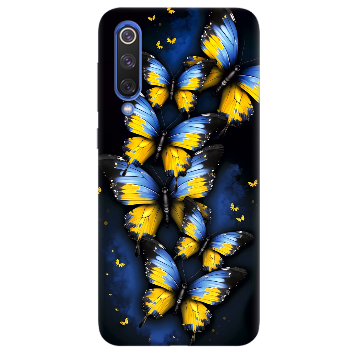 Чехол для Xiaomi Mi 9 Метелики - фото 1 - Чехлы для телефонов