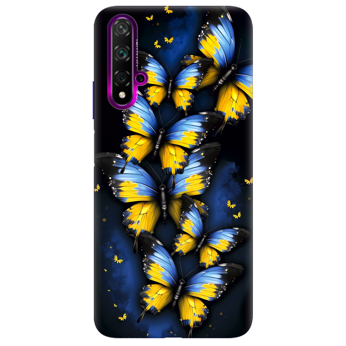 Чохол для Huawei Nova 5T Метелики - фото 1 - Чохли для телефонів