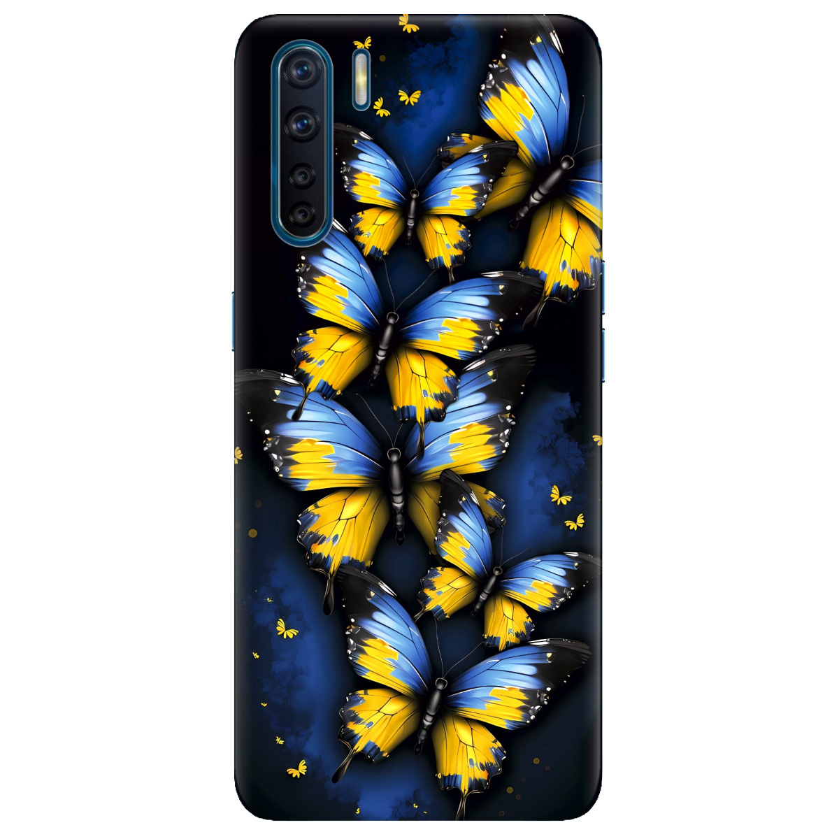 Чохол для Oppo Reno 3 Метелики - фото 1 - Чохли для телефонів