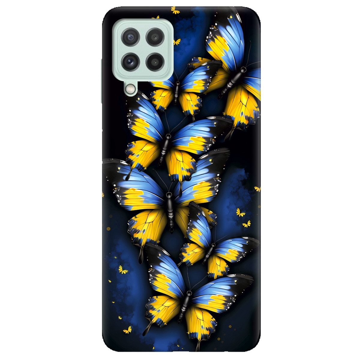 Чохол для Samsung Galaxy A22 4G Метелики - фото 1 - Чохли для телефонів