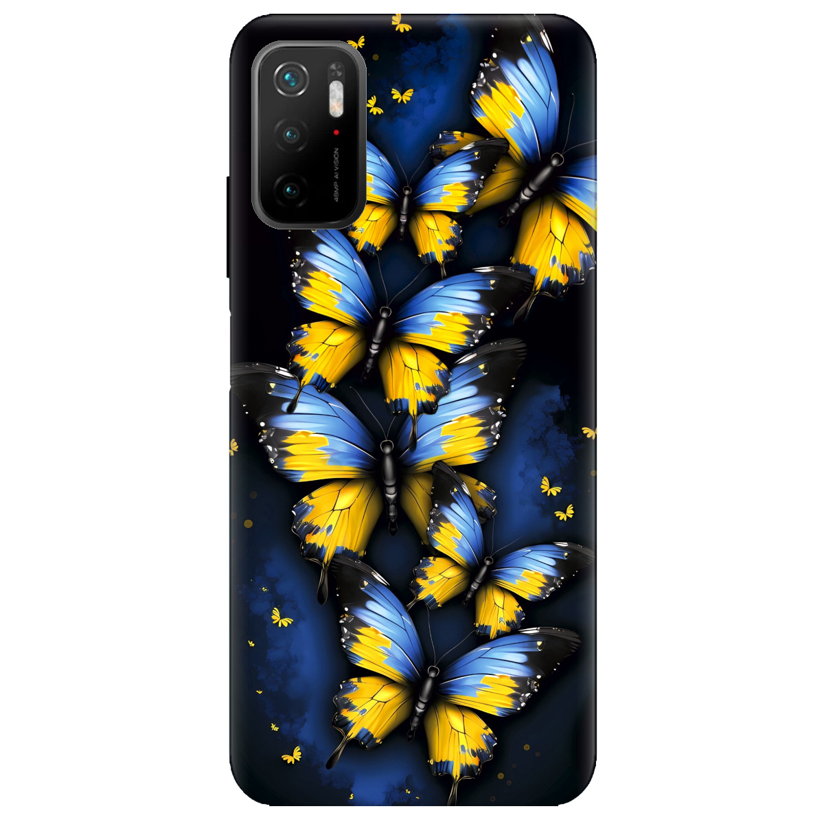 Чехол для Xiaomi Poco M3 Pro Метелики - фото 1 - Чехлы для телефонов