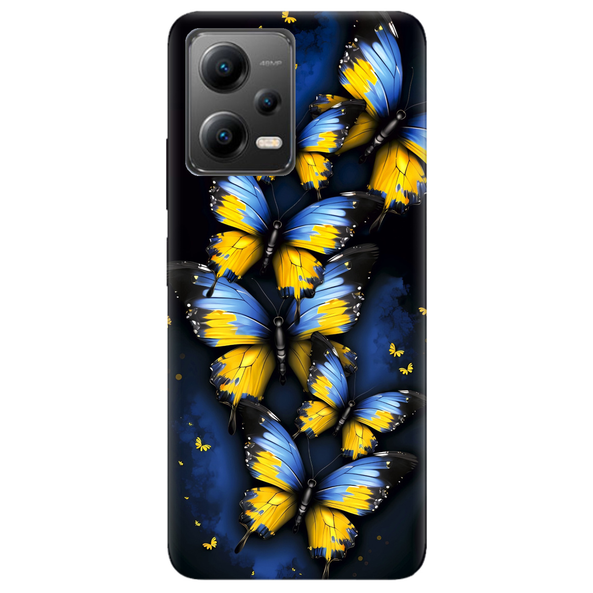 Чохол для Xiaomi Poco X5 5G Метелики - фото 1 - Чохли для телефонів