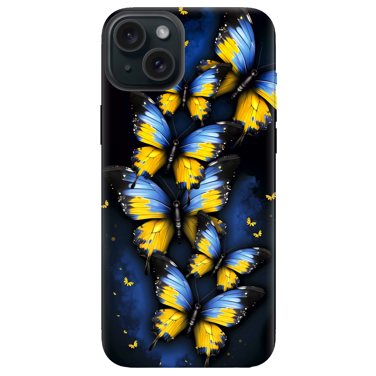 Чехол для Apple iPhone 15 Plus Метелики - фото 1 - Чехлы для телефонов