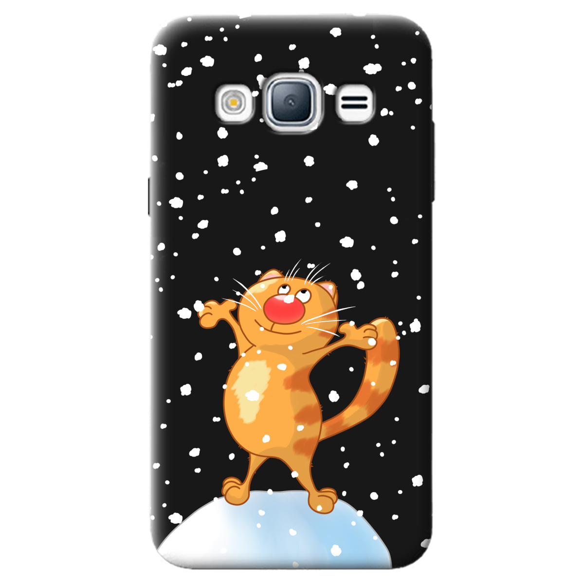 Чохол для Samsung Galaxy J3 2016 чорний матовий soft touch Be Happy - фото 1 Чохол для Samsung Galaxy J3 2016 чорний матовий soft touch Be Happy - фото 1 - Чохли для телефонів