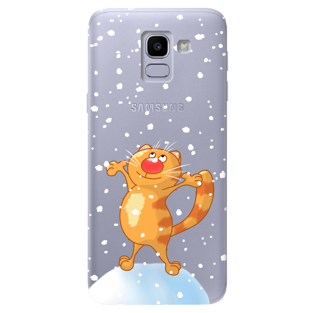 Чохол для Samsung Galaxy J6 2018 Be Happy - фото 1 - Чохли для телефонів