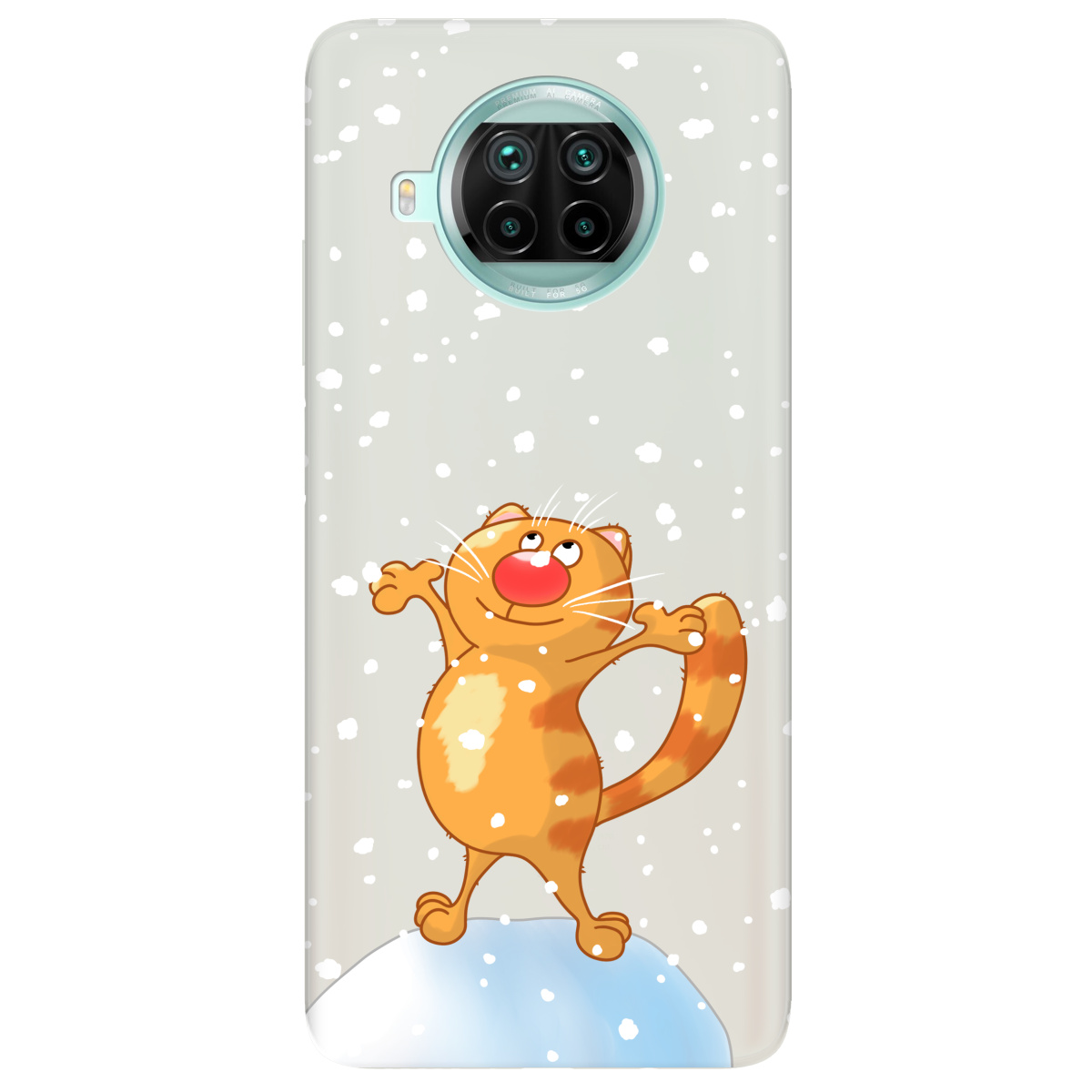 Чохол для Xiaomi Mi 10T Lite напівпрозорий матовий soft touch Be Happy - фото 1 - Чохли для телефонів