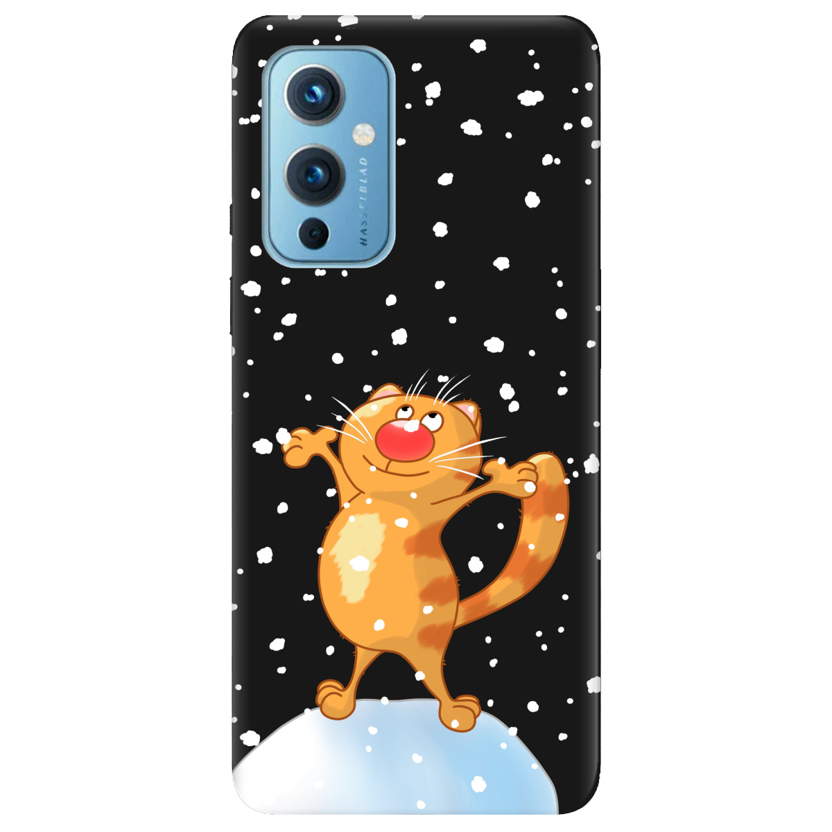 Чехол для OnePlus 9 (азиатская версия) черный матовый soft touch Be Happy - фото 1 Чехол для OnePlus 9 (азиатская версия) черный матовый soft touch Be Happy - фото 1 - Чехлы для телефонов
