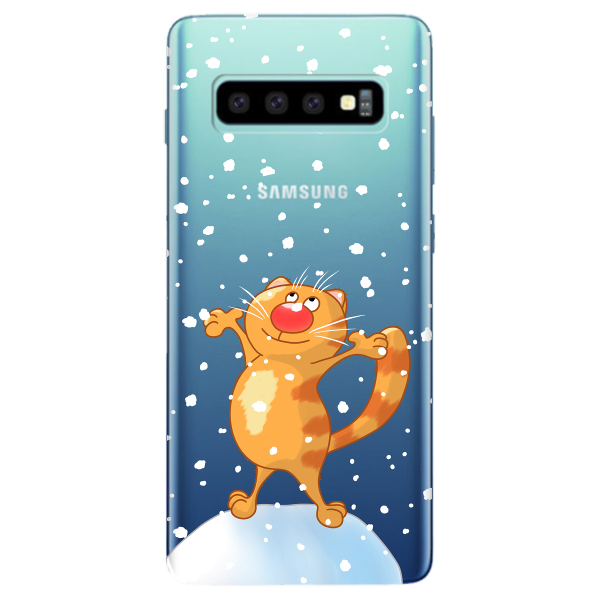 Чехол для Samsung Galaxy S10 Plus Be Happy - фото 1 - Чехлы для телефонов