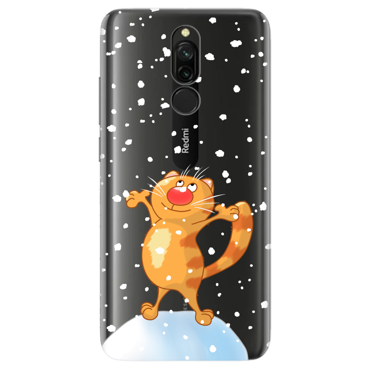 Чехол для Xiaomi Redmi 8 Be Happy - фото 1 - Чехлы для телефонов