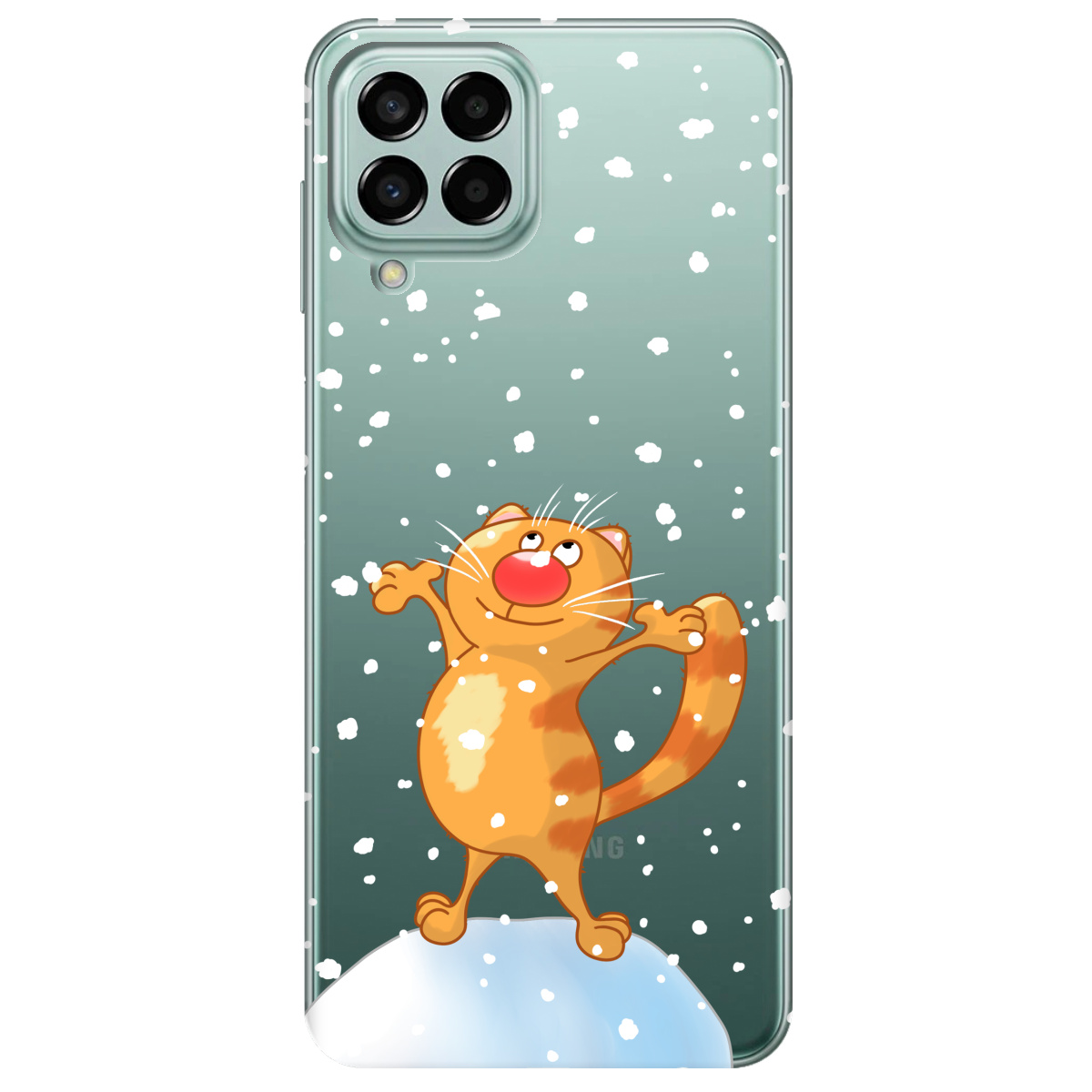 Чохол для Samsung Galaxy M33 5G Be Happy - фото 1 - Чохли для телефонів