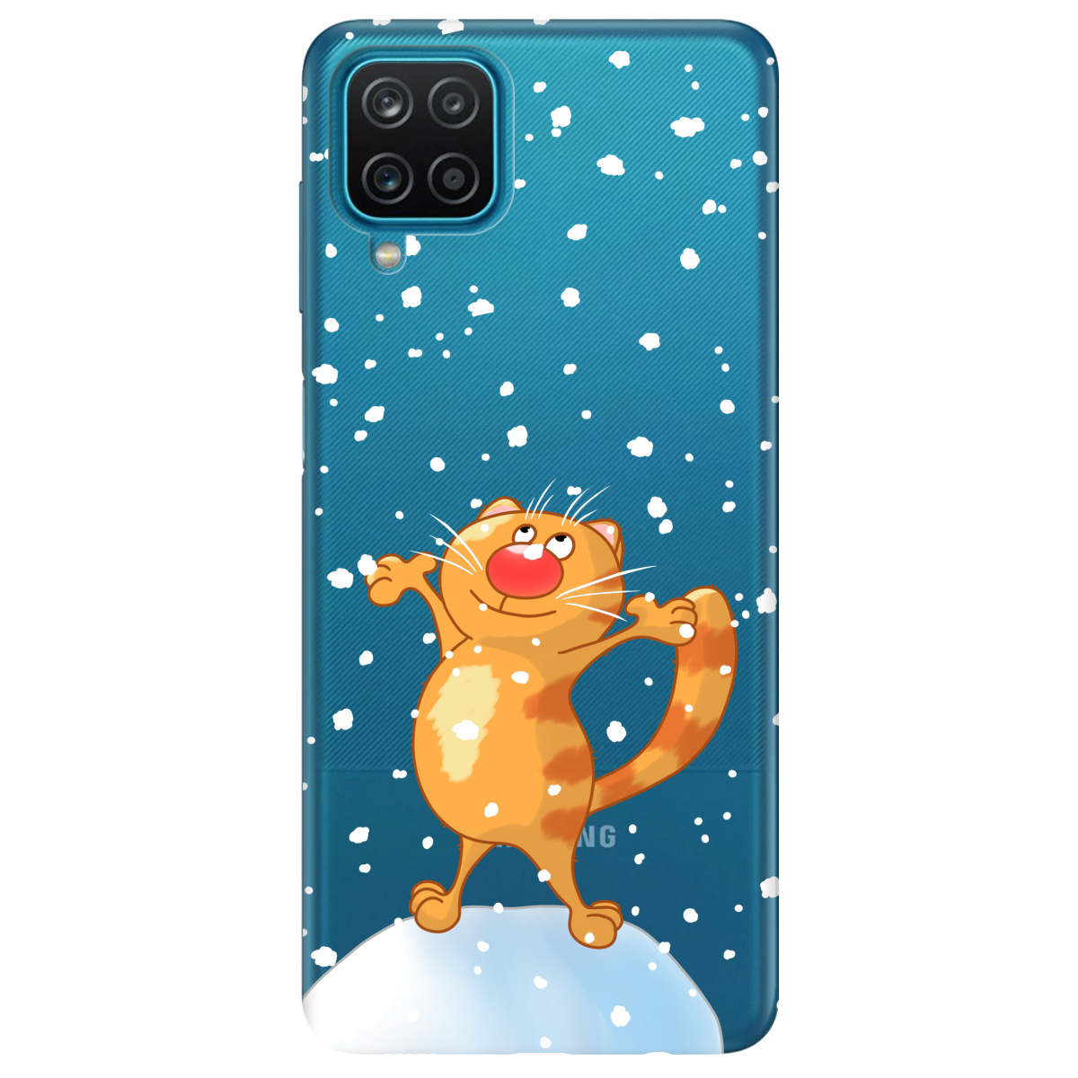 Чехол для Samsung Galaxy A12 5G Be Happy - фото 1 - Чехлы для телефонов