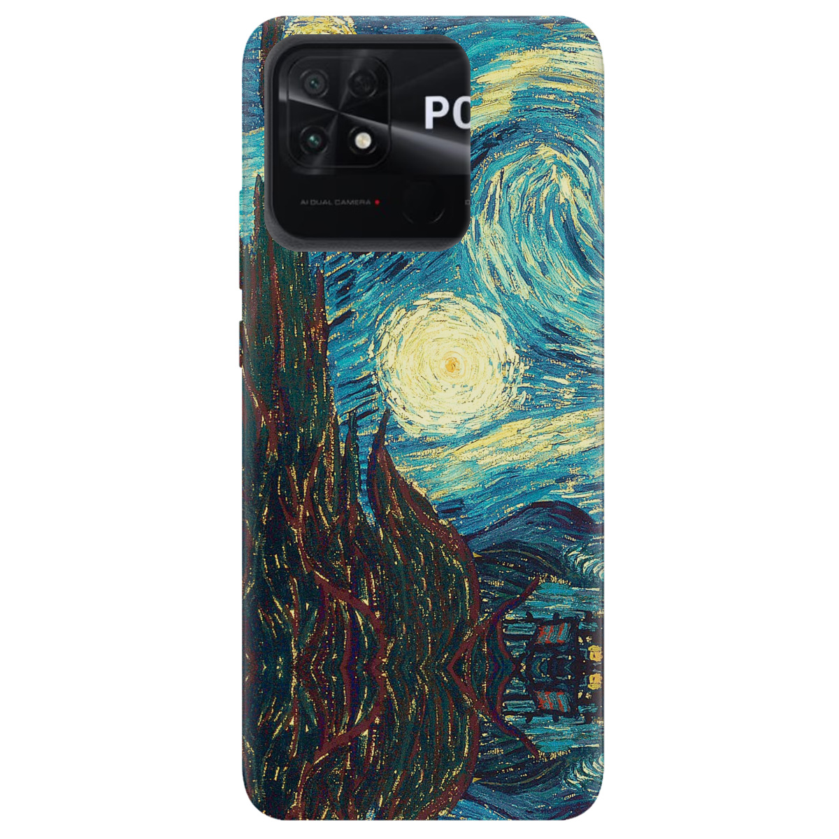 Чехол для Xiaomi Poco C40 Starry Night - фото 1 - Чехлы для телефонов