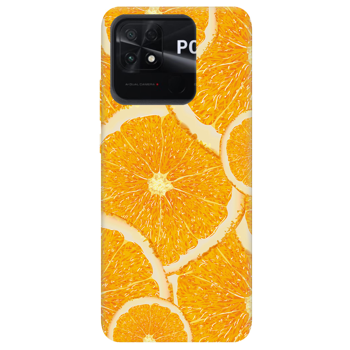 Чохол для Xiaomi Poco C40 Orange - фото 1 Чохол для Xiaomi Poco C40 Orange - фото 1 - Чохли для телефонів