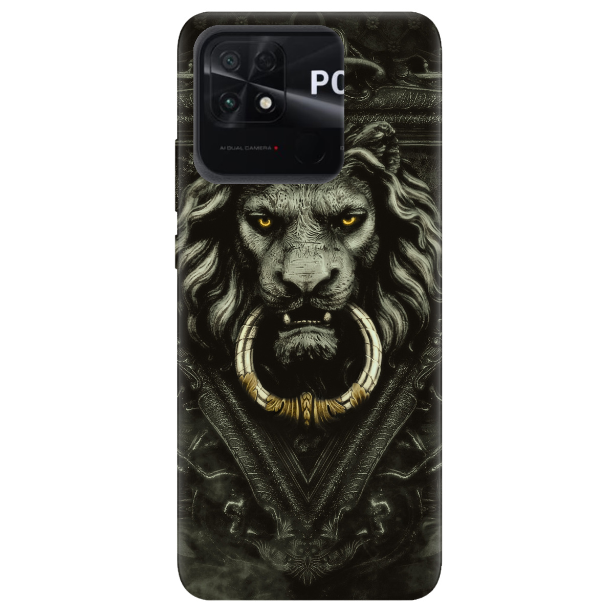 Чохол для Xiaomi Poco C40 Iron lion - фото 1 - Чохли для телефонів