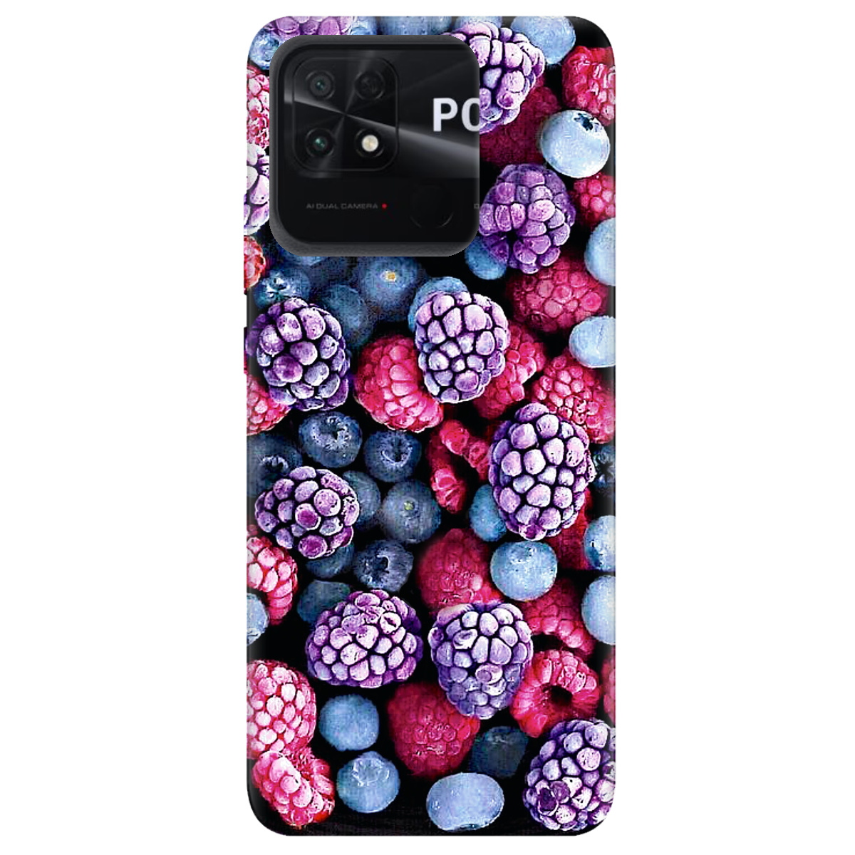 Чохол для Xiaomi Poco C40 Frosty berry - фото 1 - Чохли для телефонів