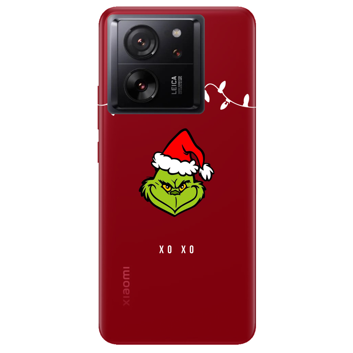 Чехол для Xiaomi 13T Grinch xo xo - фото 1 - Чехлы для телефонов