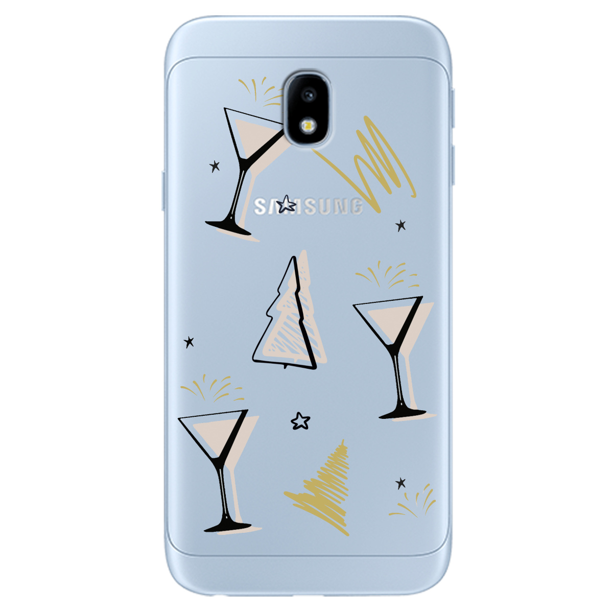 Чехол для Samsung Galaxy J3 2017 Hello New Year - фото 1 - Чехлы для телефонов