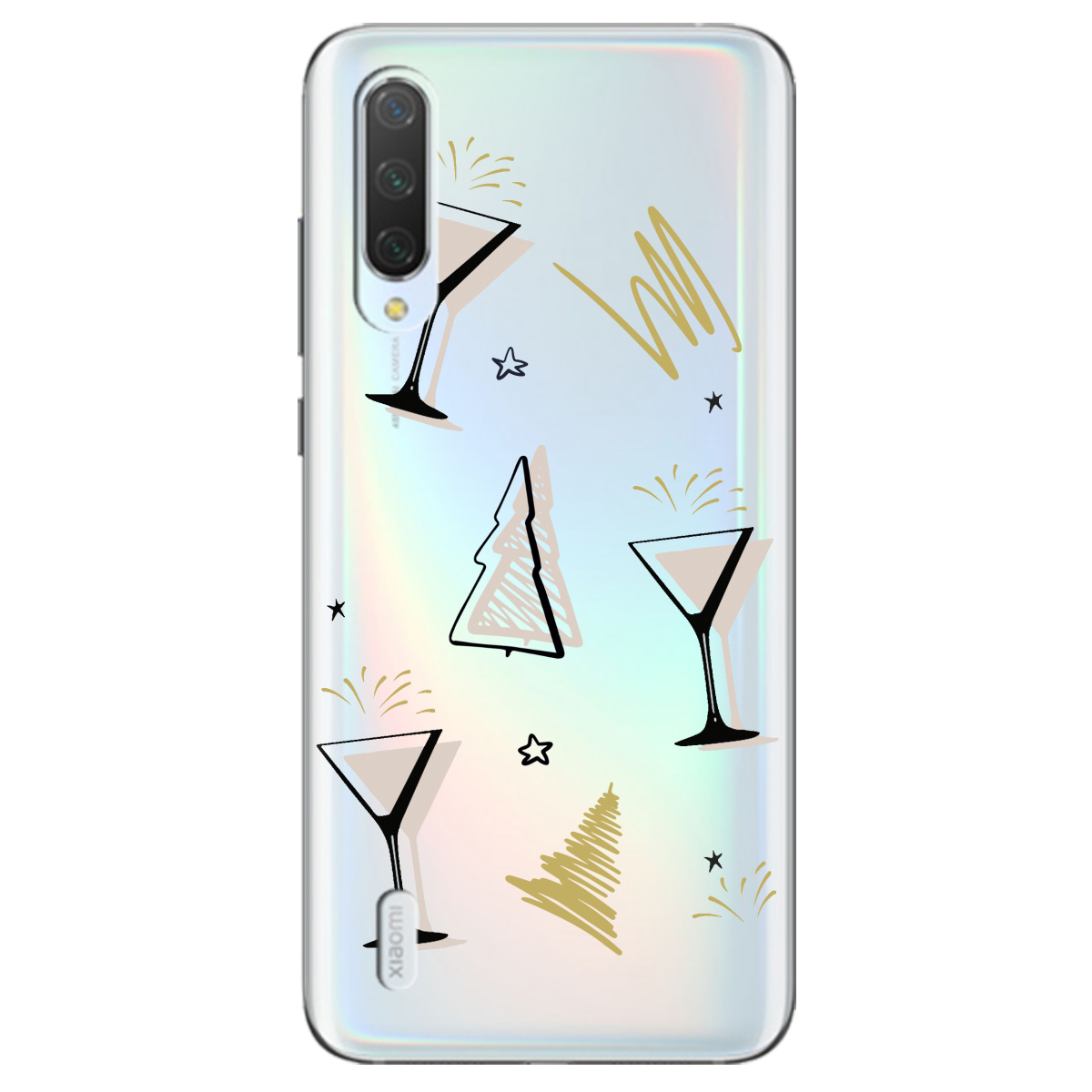 Чохол для Xiaomi Mi 9 Lite Hello New Year - фото 1 Чохол для Xiaomi Mi 9 Lite Hello New Year - фото 1 - Чохли для телефонів