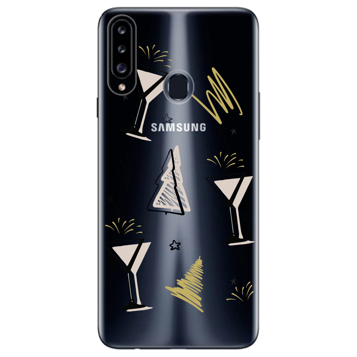 Чехол для Samsung Galaxy A20s Hello New Year - фото 1 - Чехлы для телефонов