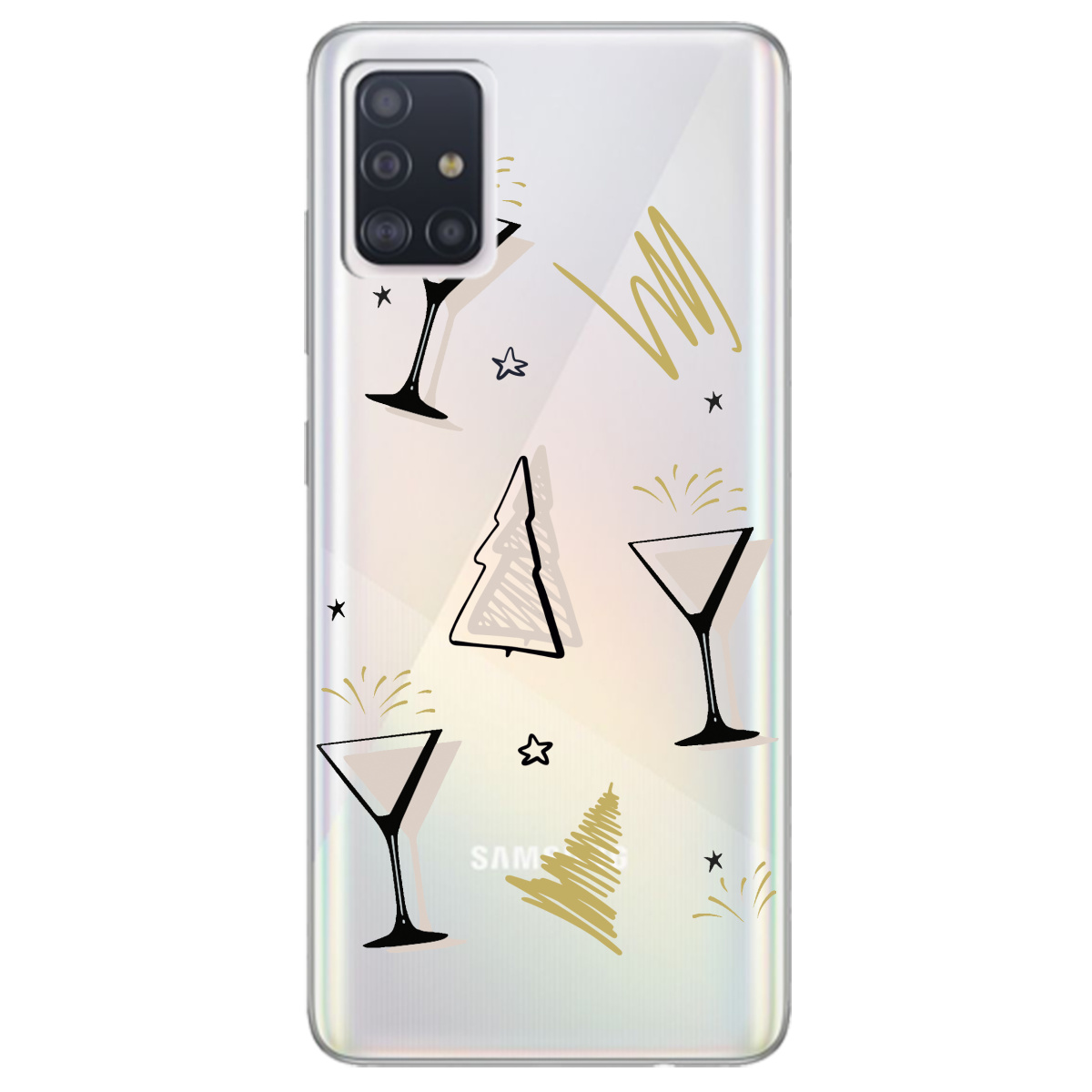 Чохол для Samsung Galaxy A71 Hello New Year - фото 1 Чохол для Samsung Galaxy A71 Hello New Year - фото 1 - Чохли для телефонів