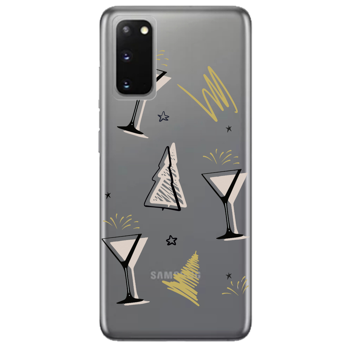 Чехол для Samsung Galaxy S20 Hello New Year - фото 1 - Чехлы для телефонов