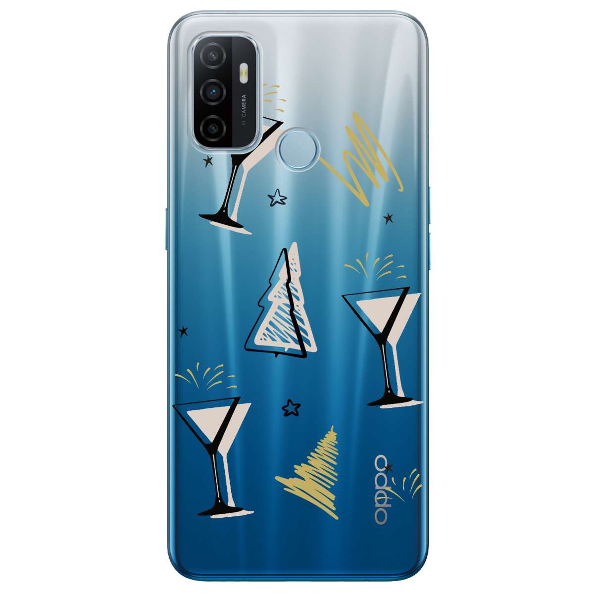 Чохол для Oppo A53/ A32/ A33 Hello New Year - фото 1 - Чохли для телефонів