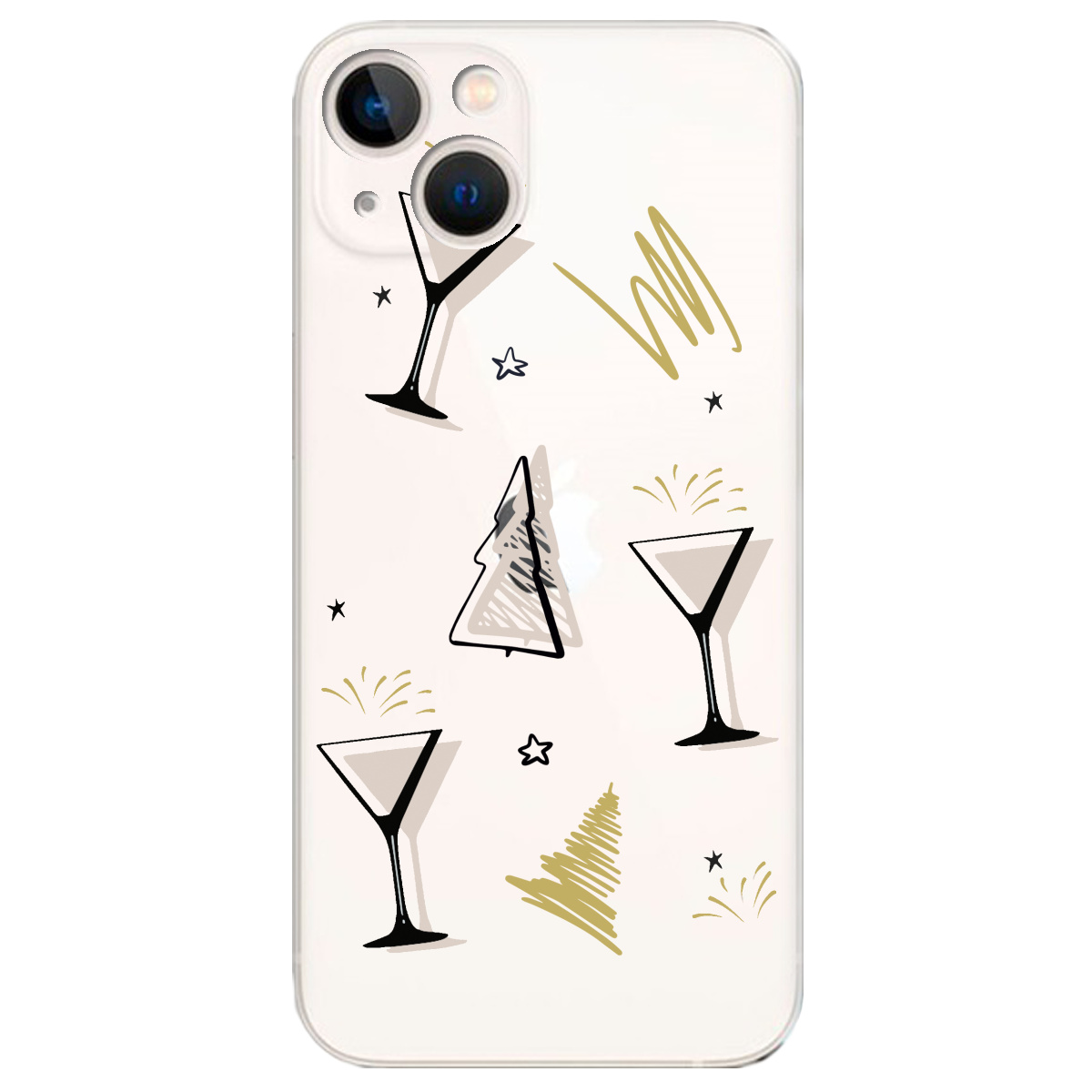 Чохол для Apple iPhone 13 Mini Hello New Year - фото 1 - Чохли для телефонів