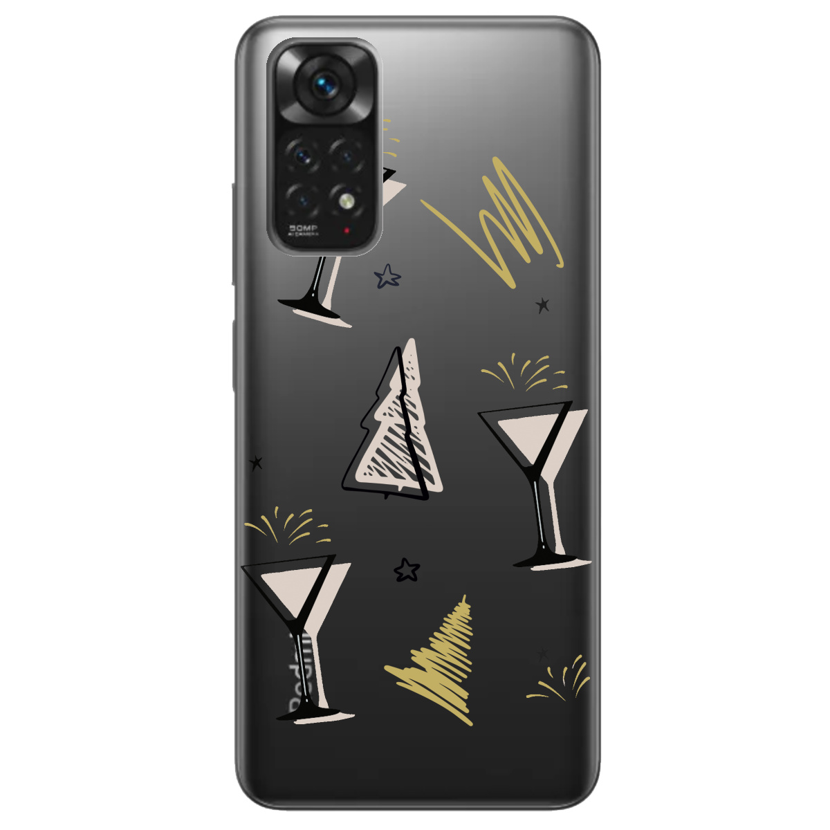 Чехол для Xiaomi Redmi Note 11 Hello New Year - фото 1 - Чехлы для телефонов