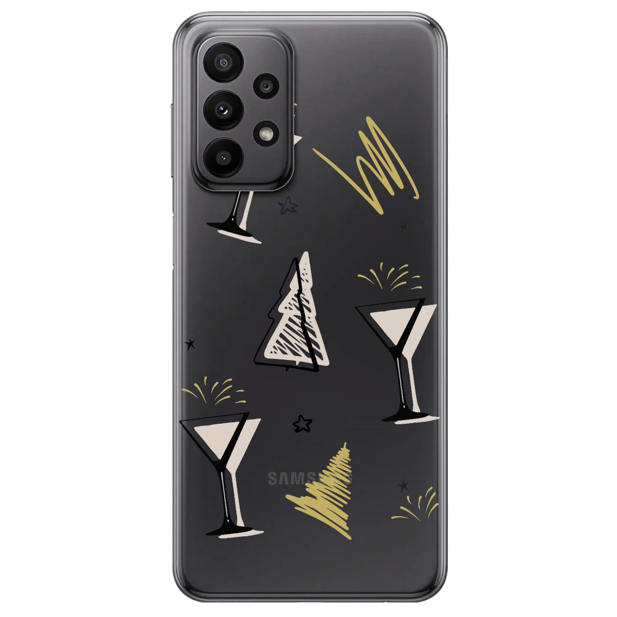 Чехол для Samsung Galaxy A23 4G Hello New Year - фото 1 - Чехлы для телефонов