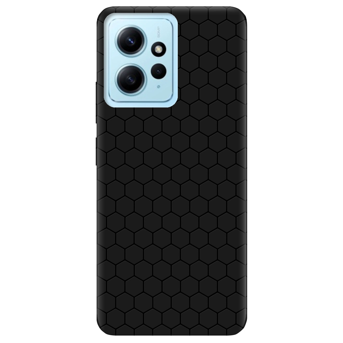 Чохол для Xiaomi Redmi Note 12 4G чорний матовий soft touch Cell - фото 1 - Чохли для телефонів