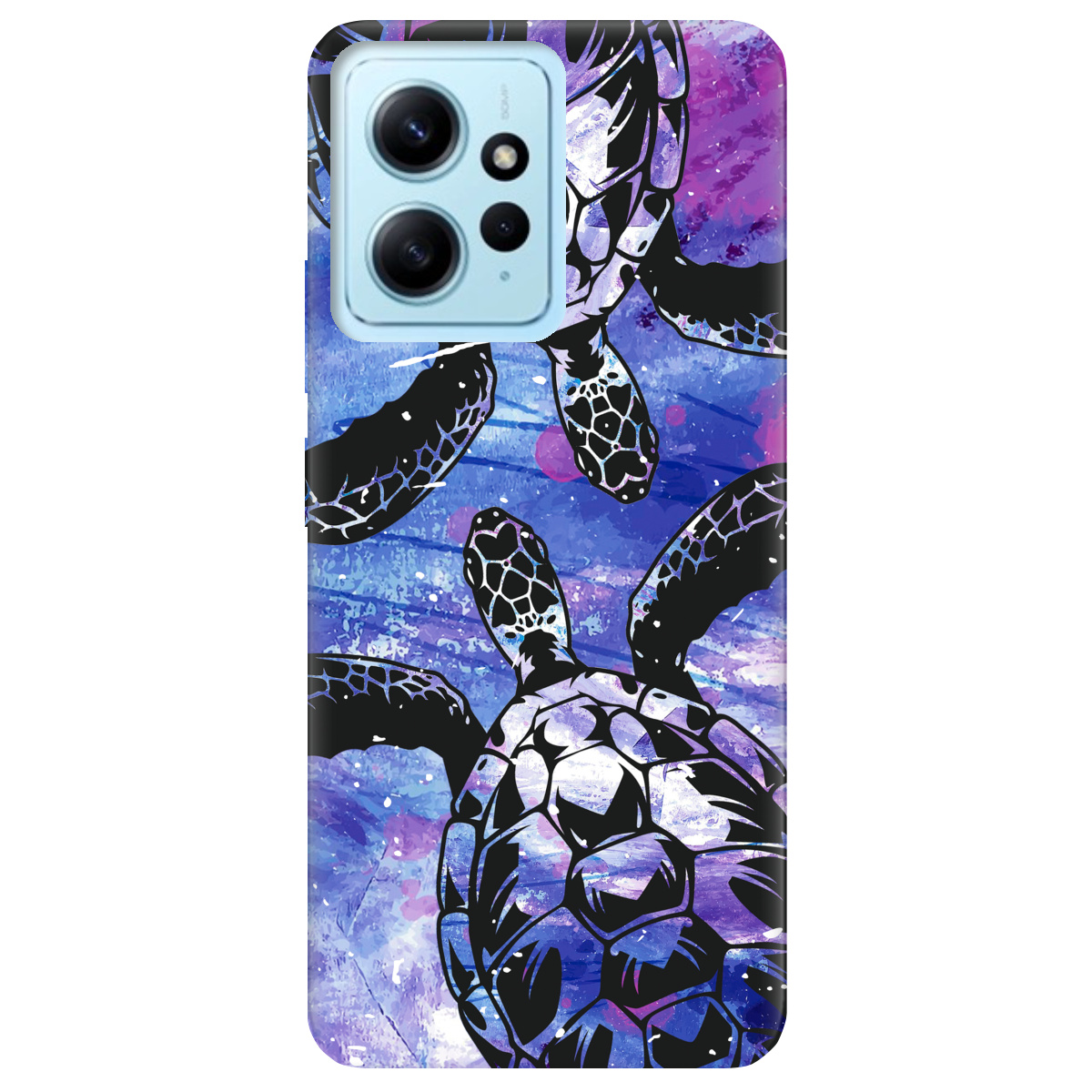 Чохол для Xiaomi Redmi Note 12 4G Turtles - фото 1 - Чохли для телефонів