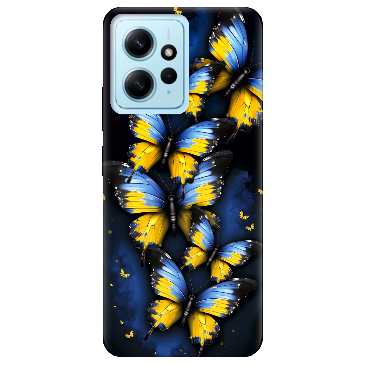 Чохол для Xiaomi Redmi Note 12 4G Метелики - фото 1 Чохол для Xiaomi Redmi Note 12 4G Метелики - фото 1 - Чохли для телефонів