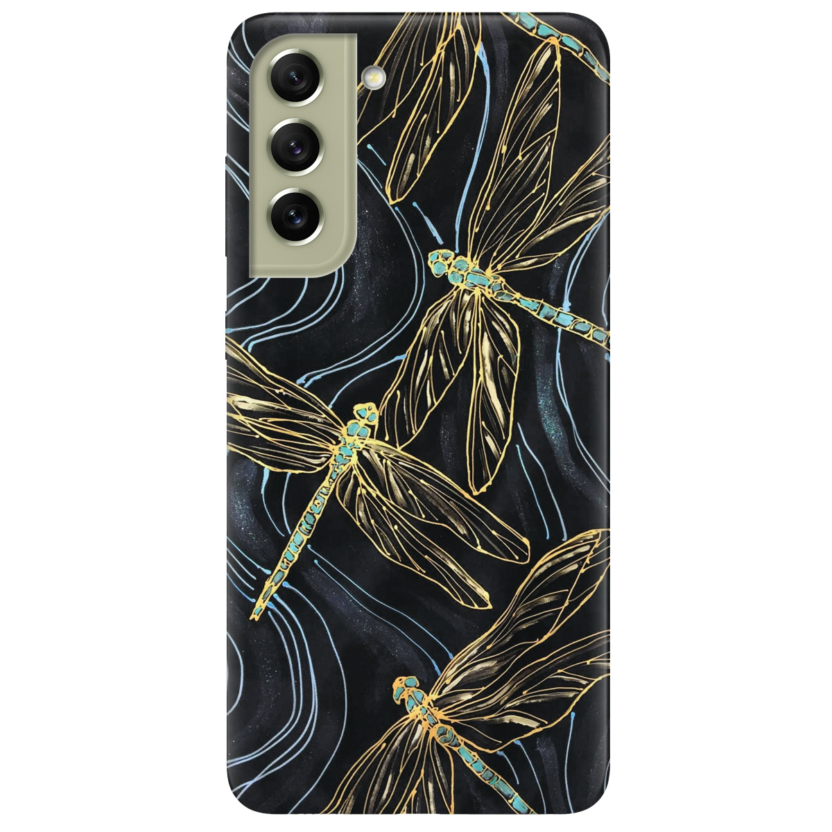 Чехол для Samsung Galaxy S21 FE Dragonfly - фото 1 - Чехлы для телефонов