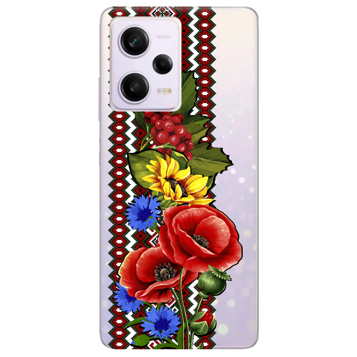 Чехол для Xiaomi Redmi Note 12 Pro 5G Ukraine ornament - фото 1 Чехол для Xiaomi Redmi Note 12 Pro 5G Ukraine ornament - фото 1 - Чехлы для телефонов