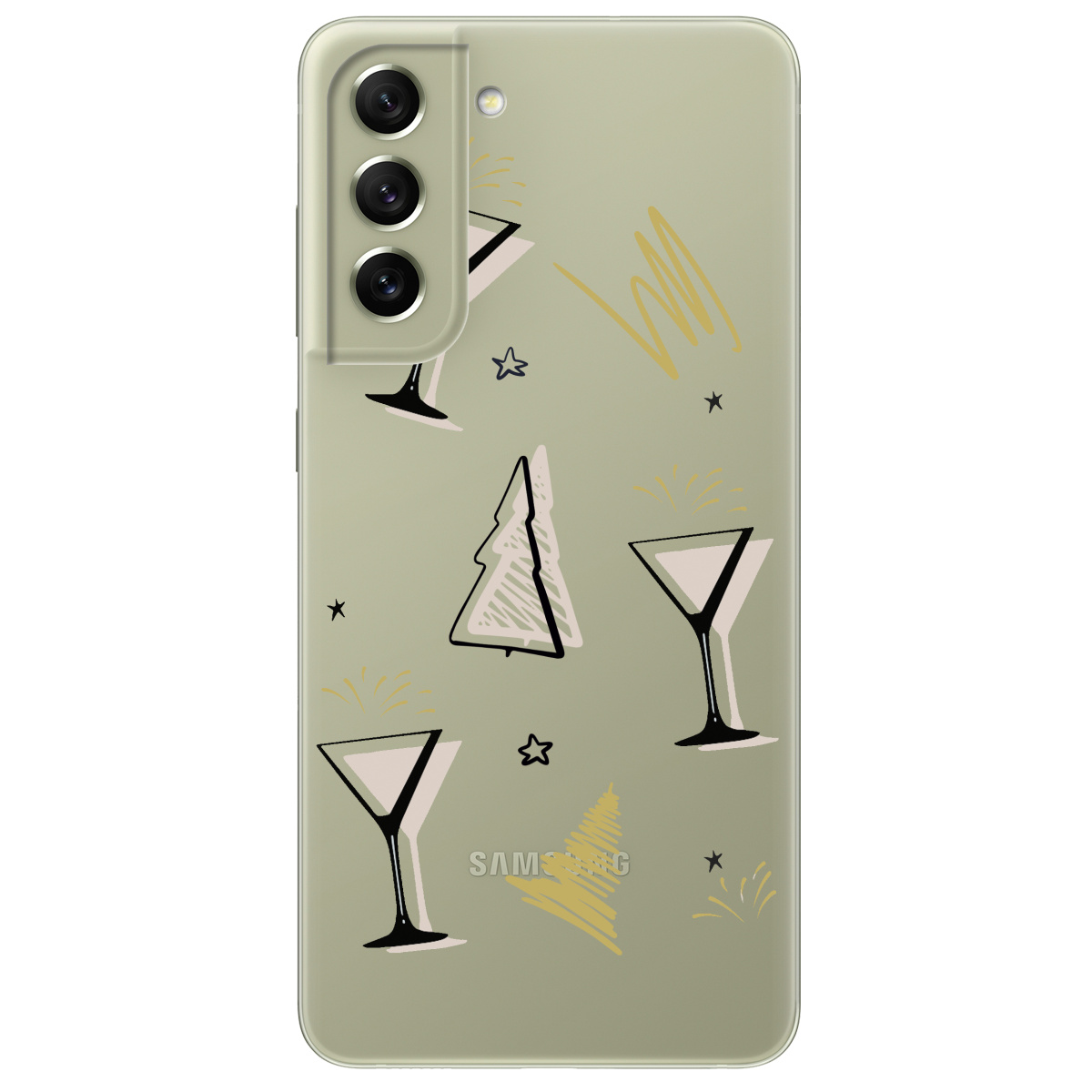 Чохол для Samsung Galaxy S21 FE Hello New Year - фото 1 - Чохли для телефонів