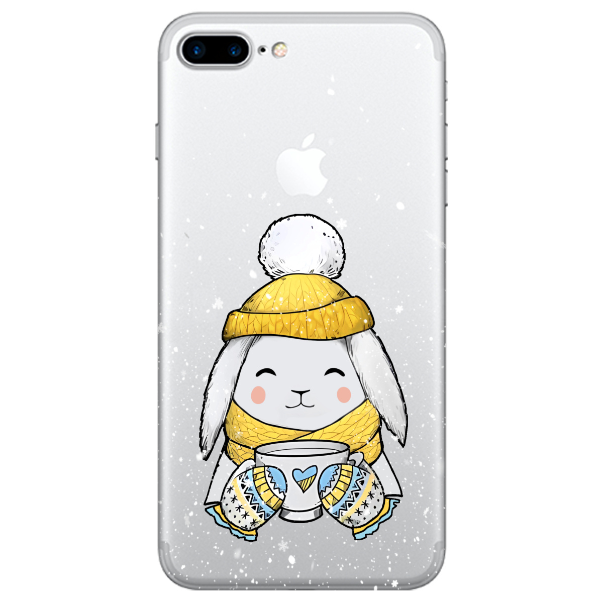 Чехол для Apple iPhone 7 Plus Пухнастик - фото 1 - Чехлы для телефонов