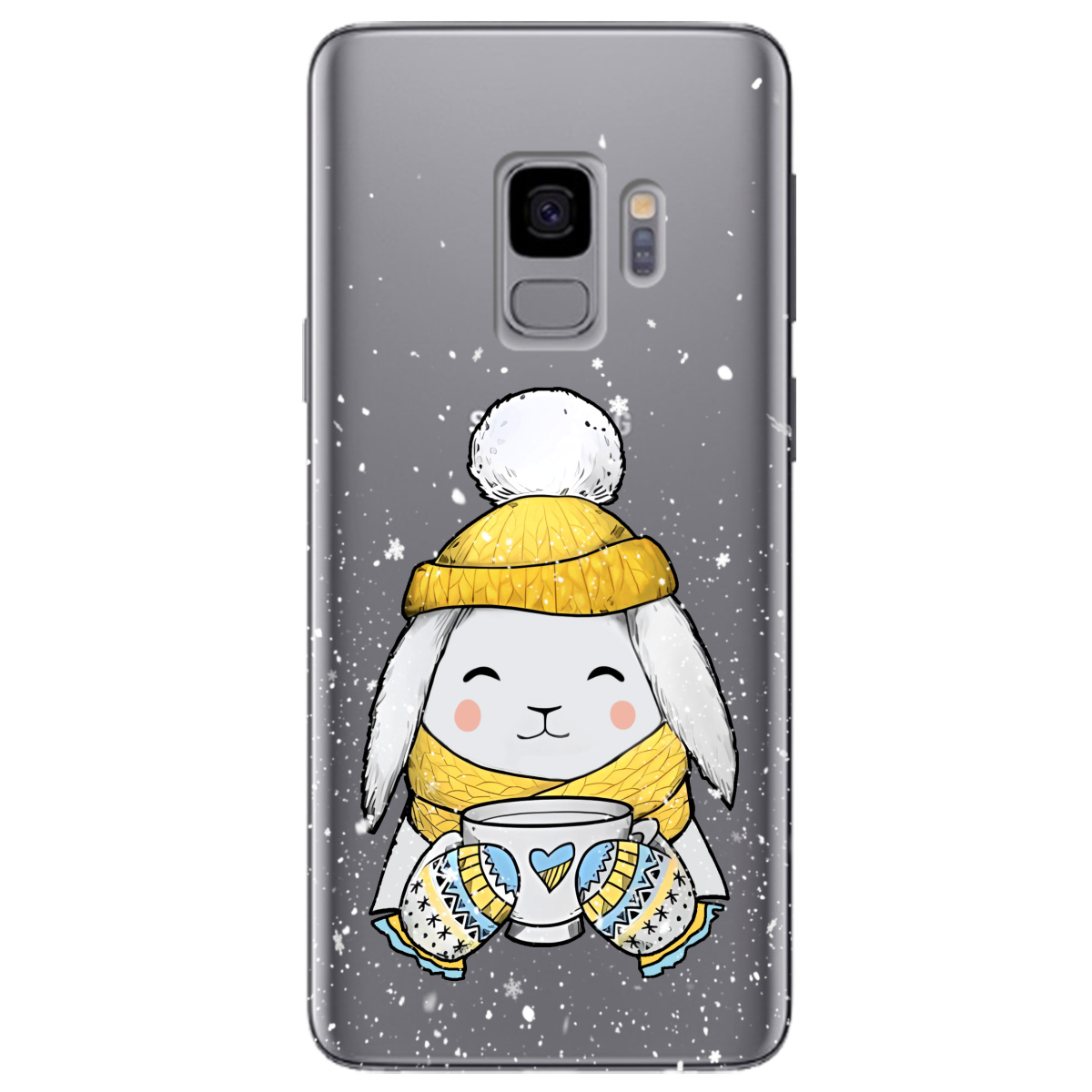 Чехол для Samsung Galaxy S9 Пухнастик - фото 1 - Чехлы для телефонов