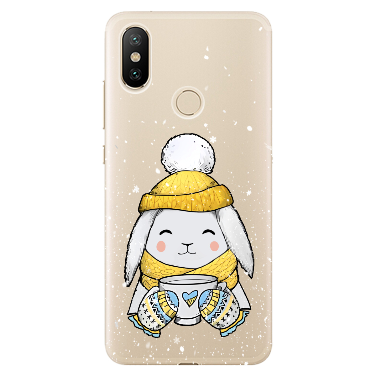 Чохол для Xiaomi Mi A2 Lite Пухнастик - фото 1 Чохол для Xiaomi Mi A2 Lite Пухнастик - фото 1 - Чохли для телефонів