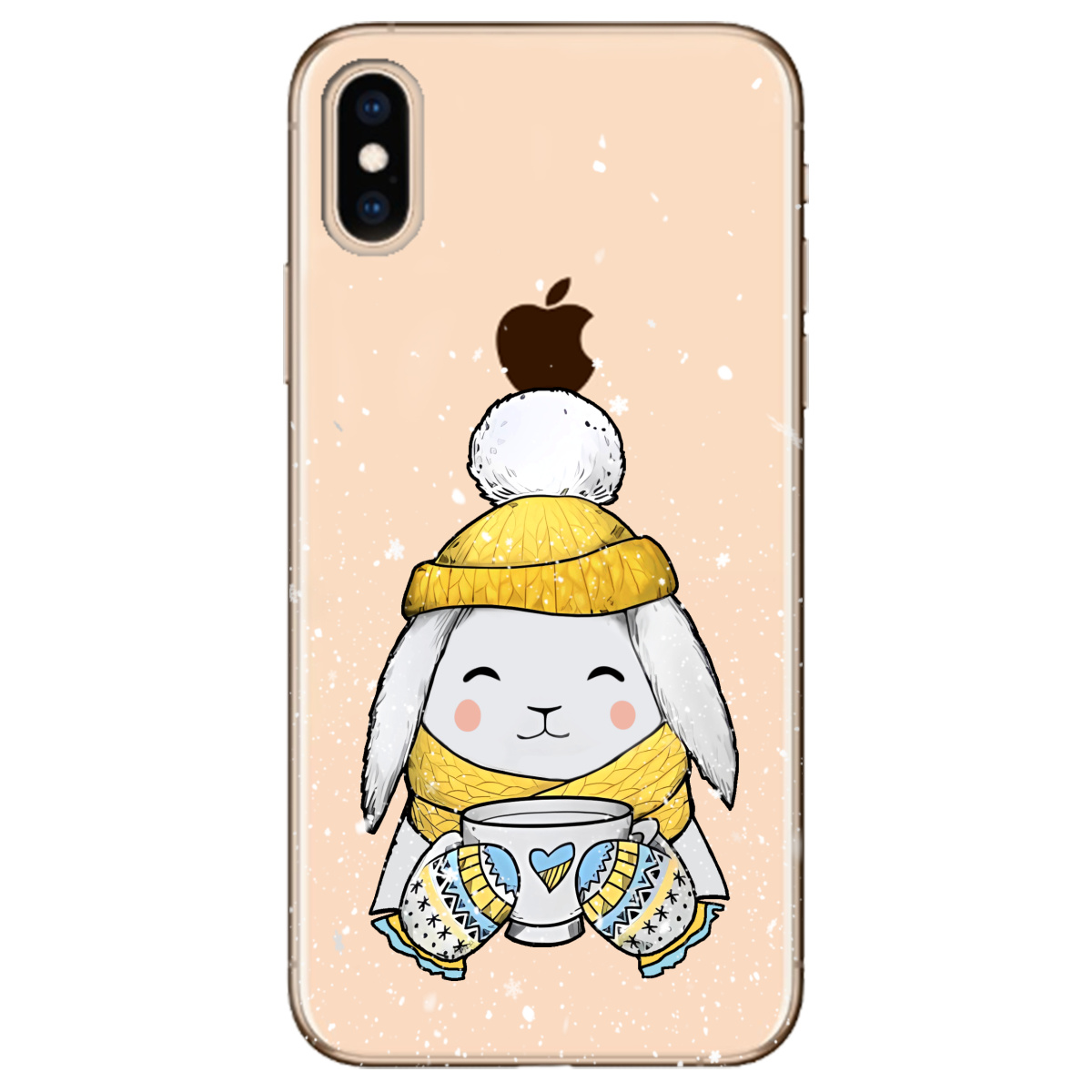 Чохол для Apple iPhone XS Пухнастик - фото 1 - Чохли для телефонів