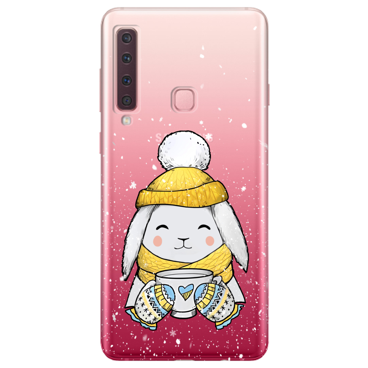 Чехол для Samsung Galaxy A9 2018 Пухнастик - фото 1 - Чехлы для телефонов